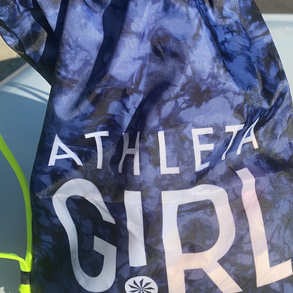 COPY - Althea tie dye backpack with green neon strap new - Picture 3 of 7